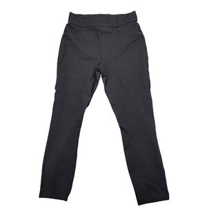 SPANX‎ Women's M Black Ponte Knit Leggings Pull On Comfort Stretch Pants